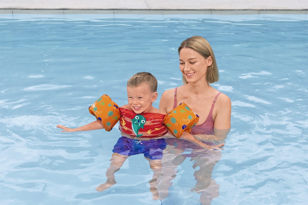 Bestway Puddle Jumper Stoffen Deluxe - Verstelbare zwembandjes voor kinderen - Draagkracht 15 - 30 kg size — afbeelding 13