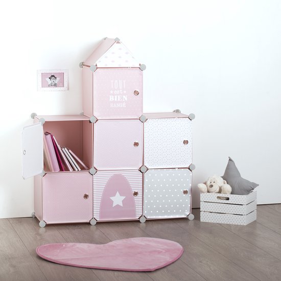 Sphera - Opbergmeubel - Kasteel - Roze van Sphera — afbeelding 3