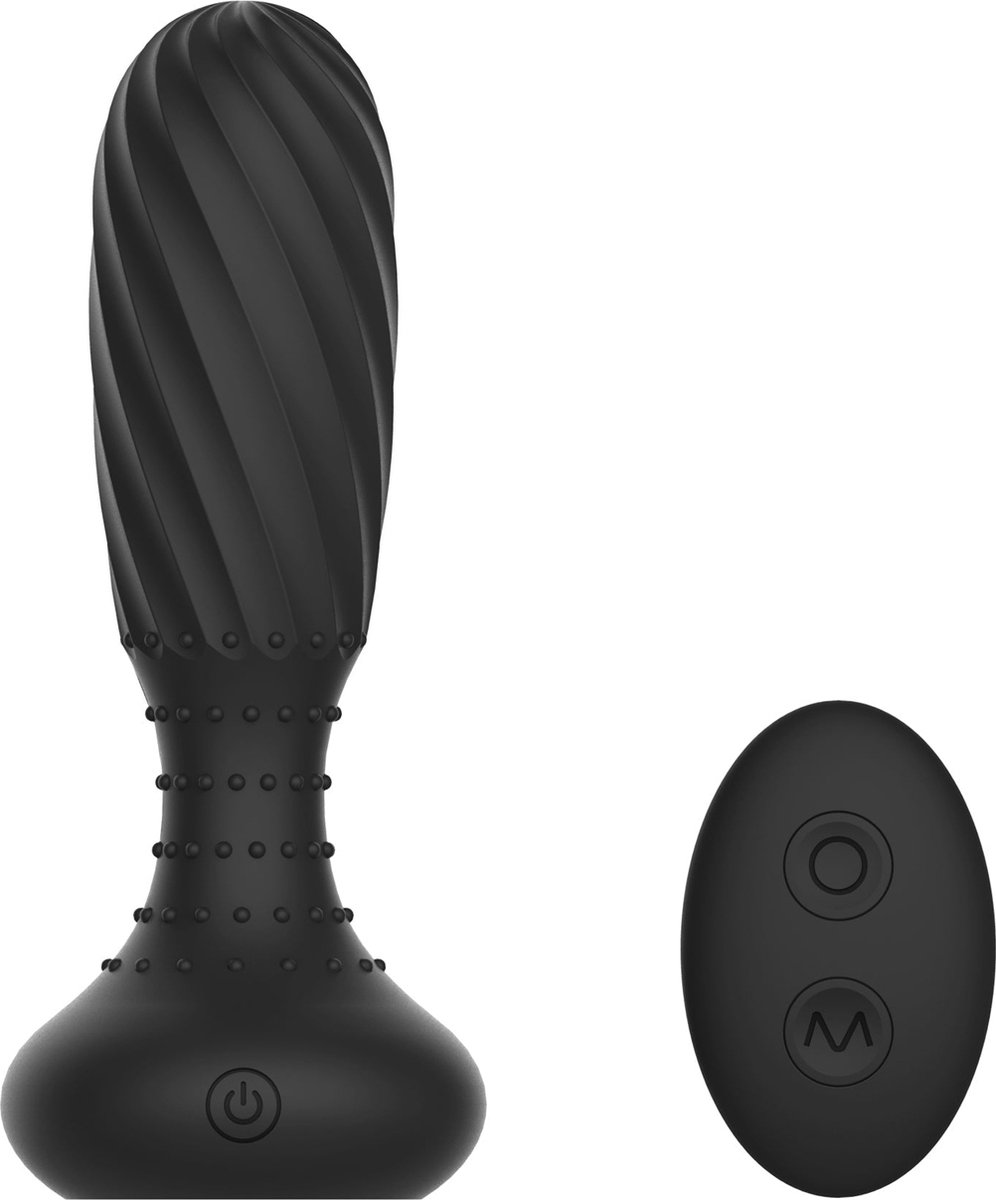 Goedkoopste Chisa - Libido Prober - Vibrerende Buttplug met Afstandsbediening - Zwart