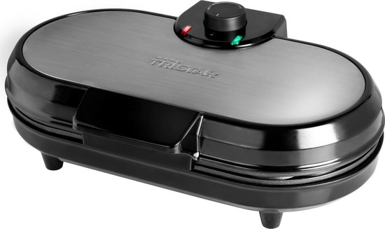 Tristar Wafelijzer - WF-2120 - 1200W - 10 hartvormige wafels - Anti aanbaklaag - PFAS-vrij