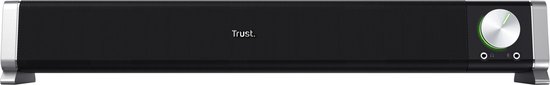 Trust Asto - PC Soundbar - PC-speaker voor onder je monitor - 3.5mm aansluiting & USB voor voeding