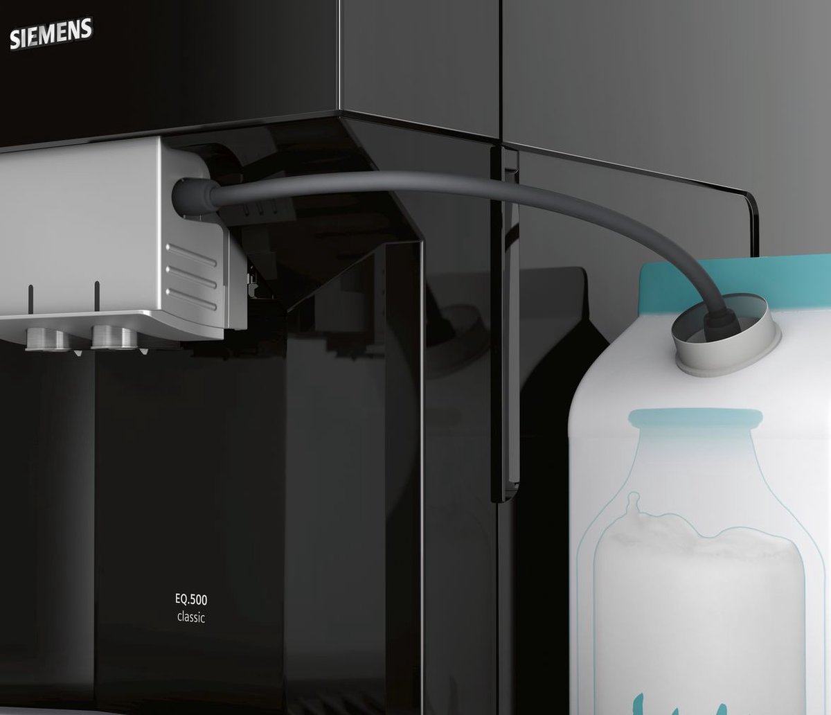 Siemens EQ500 Volautomatische Koffiemachine - Zwart - afbeelding 2