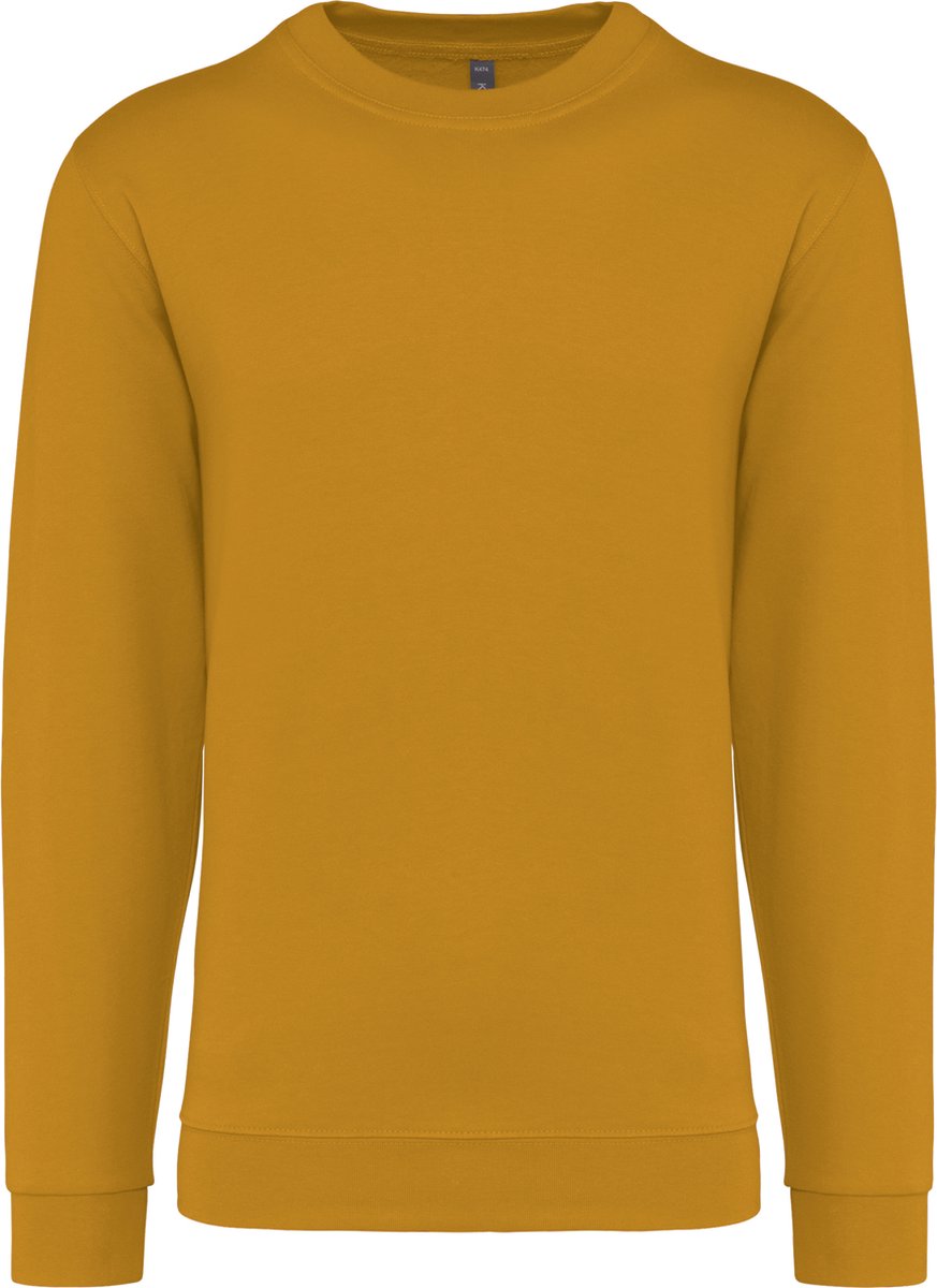 Kariban Sweater ronde hals K474 - Dark Mustard - XL