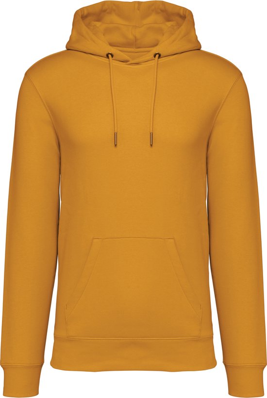 Biologische unisex hoodie met capuchon merk Native Spirit Curcuma - S