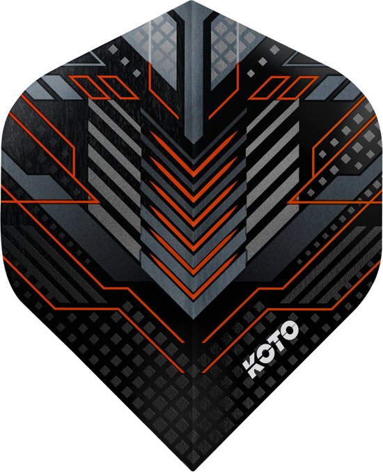 KOTO ZIZ-Matrix NO2 Orange - Dart Flights van KOTO — afbeelding 5