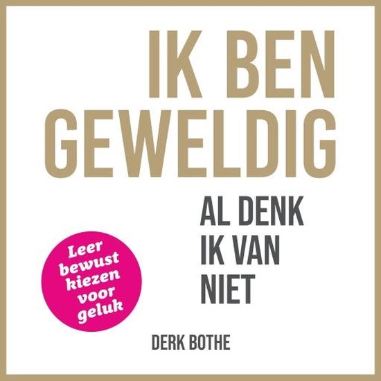 Ik ben geweldig al denk ik van niet - cover