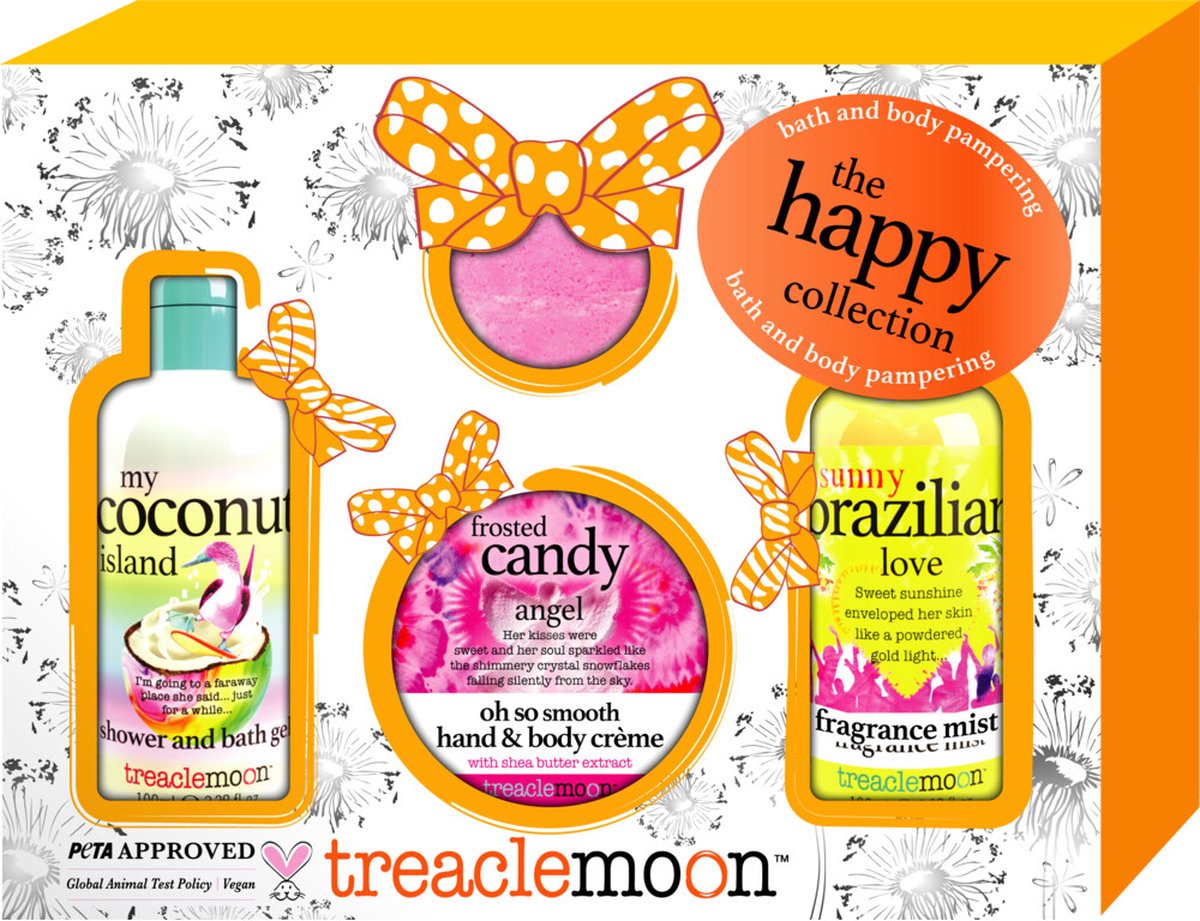 Goedkoopste Treaclemoon Geschenkset The Happy Collection 1 set