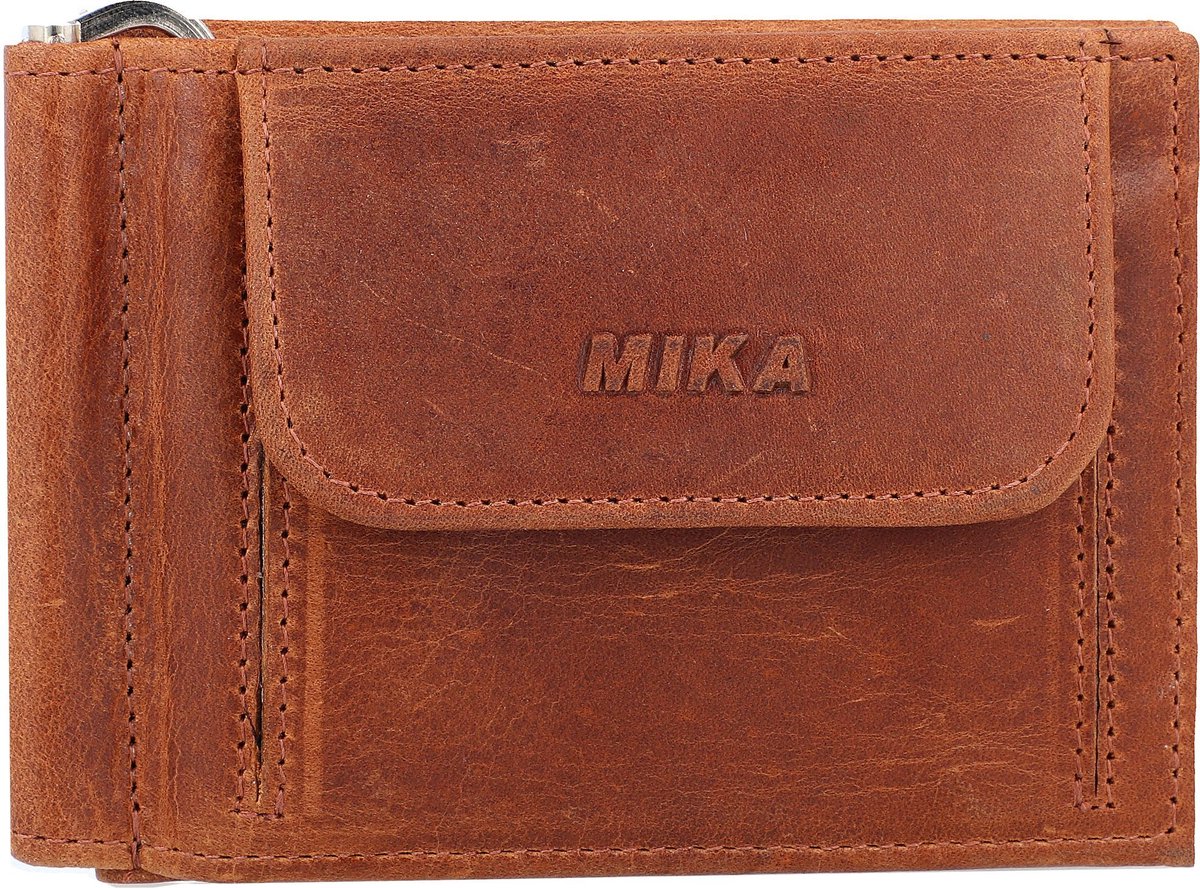 Mika portefeuille - RFID - leer - bruin - JU-42228