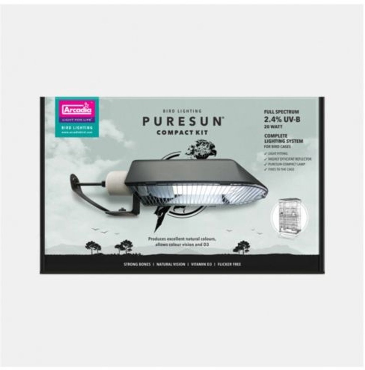 Arcadia Puresun Compact Lamp Reflector Set
