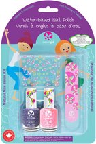 Suncoat Girl - Manicure Set For Kids - Forever Sparkle - Veilig - Waterbasis - Proefdiervrij - Vijl - Stickertjes