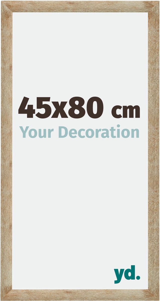 yd. Your Decoration - Fotolijst 45x80 cm - MDF - Goud - Catania