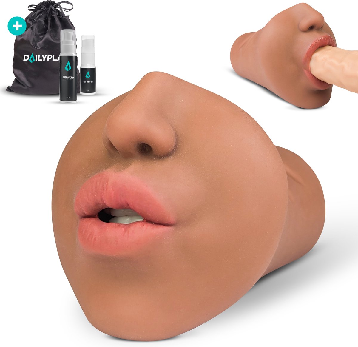 Goedkoopste DailyPlay Pocket Pussy voor Man - Anouk – Blowjob Masturbator - TPE - Sex Toys Mannen en Koppels – Kunst Vagina - Nep Kut