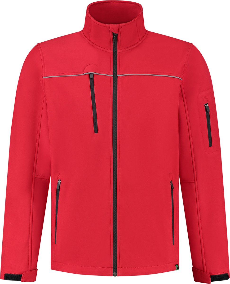 Tricorp 402701 Softshell Luxe Rewear - Rood - 4XL