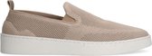 Manfield - Homme - Mocassins en tissu maille beige - Taille 45