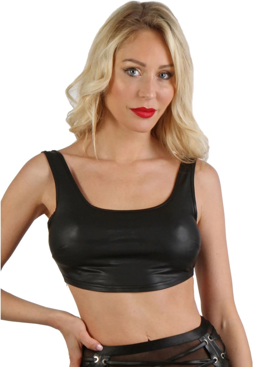 Soisbelle Paris - Wetlook BH Top - Zwart L