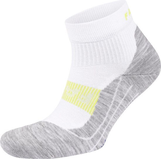 FALKE RU4 Endurance Cool Short Hardlopen anti blaren, anti zweet ademend sneldrogend sportsokken heren wit - Maat 44-45