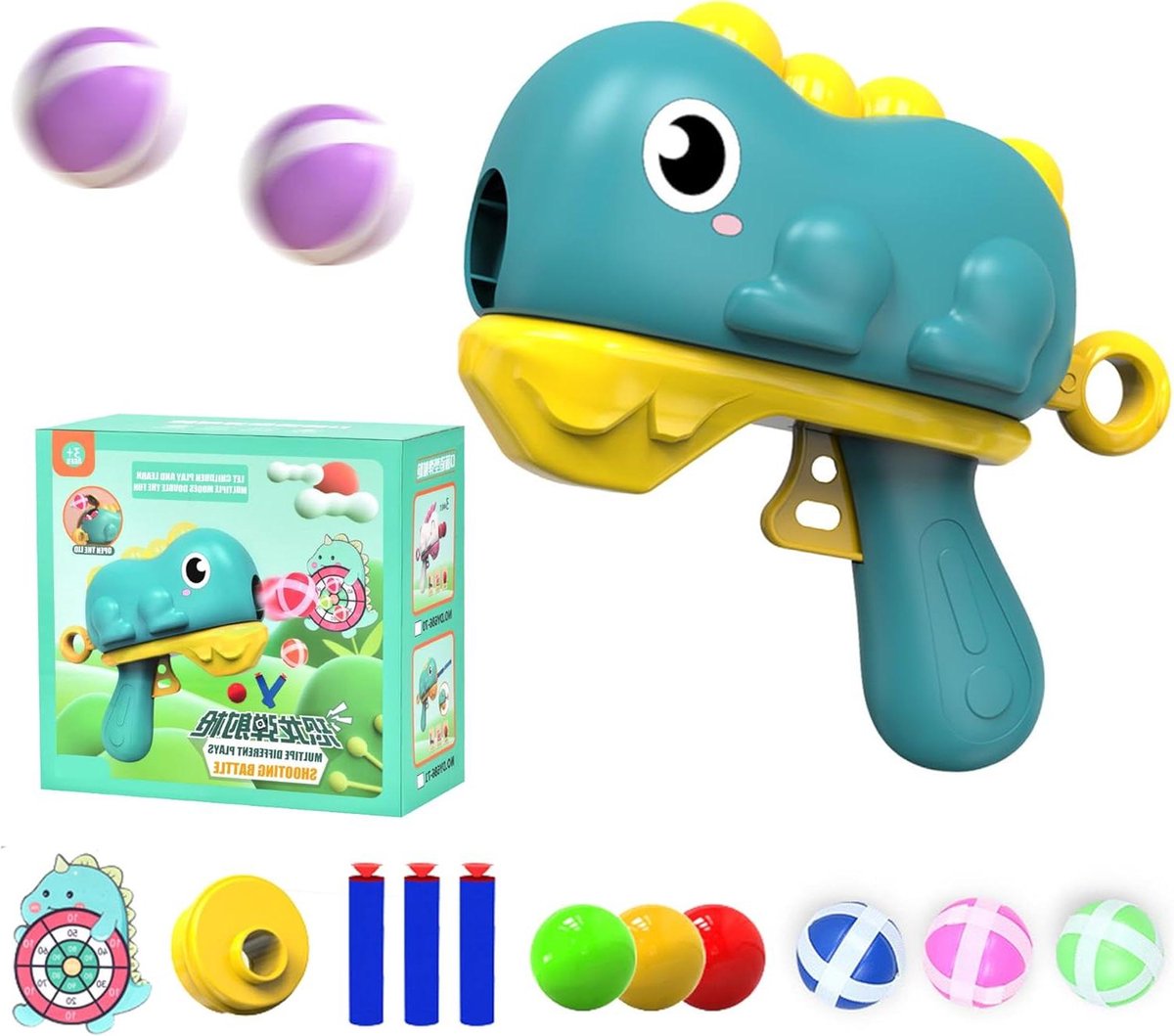 Dartbord speelgoed met pijlen - JBSON Dartbord