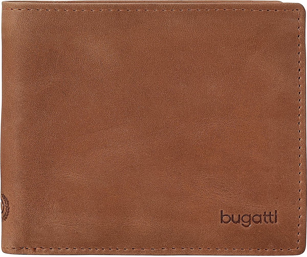 Bugatti Volo Portemonnee Leer 11 cm - Jongens - Horizontaal - cognac