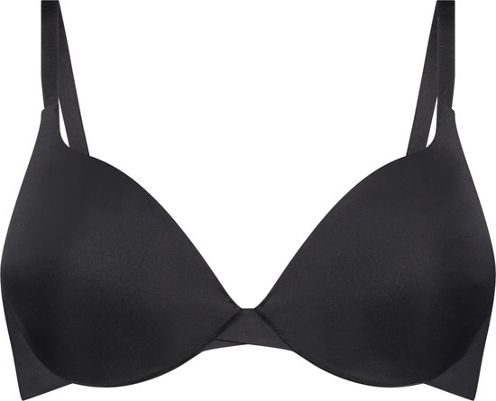 Hunkemöller Dames Lingerie Voorgevormde push-up beugel bh Smooth - Zwart - maat D70