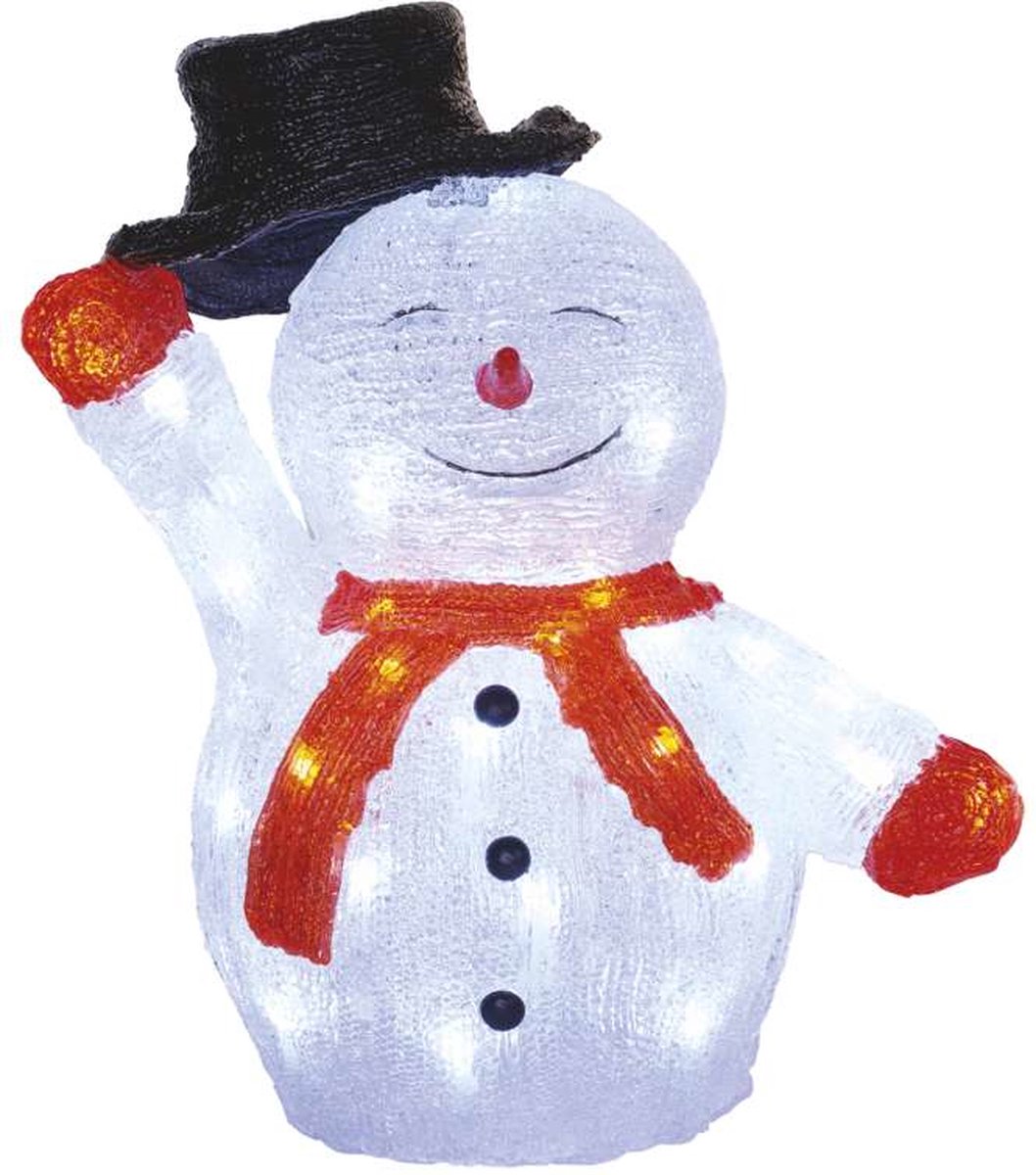Emos DCFC18, Lichtdecoratie figuur, Wit, Polymeer, IP44, 40 gloeilamp(en), LED