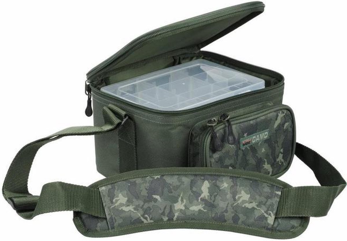 Mitchell MX Camo Tackle Bag Medium Incl. tackleboxen
