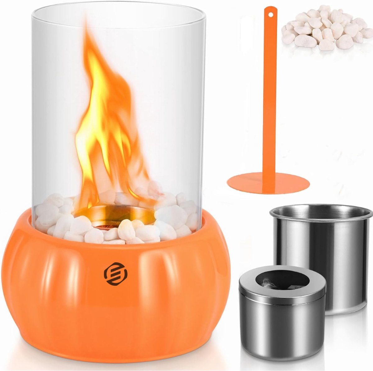 Equivera Tafelhaard Bio Ethanol Tafelhaard Eeuwige Tafelhaard Terrashaard Sfeerhaard voor Binnen en Buiten Premium