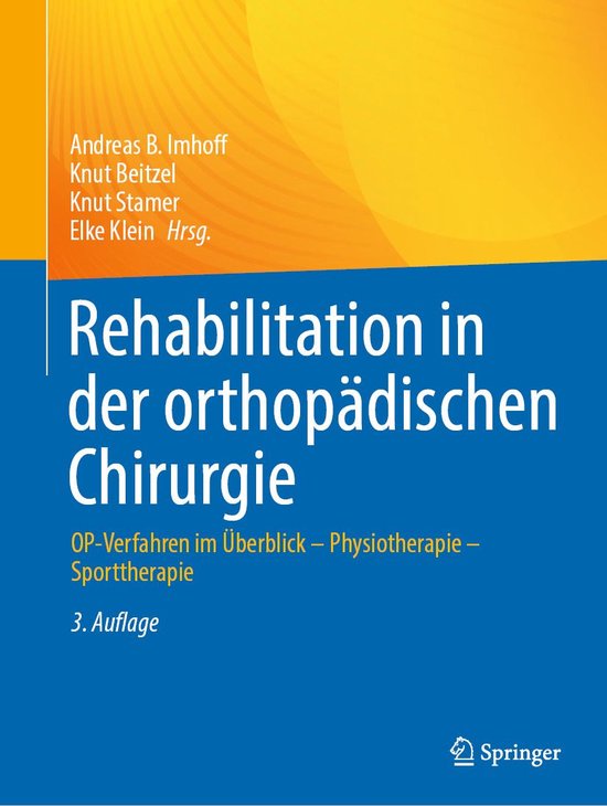 Medicine (German Language) - Rehabilitation in der orthopäd ... - cover