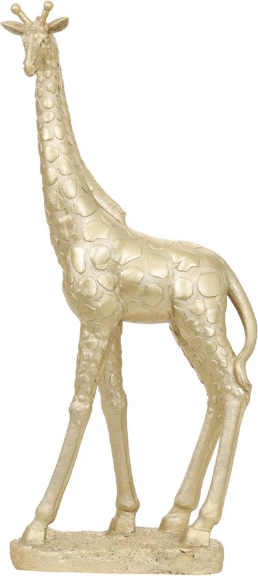 Light & Living Ornament Giraffe - Goud - 30x17x66cm - Modern