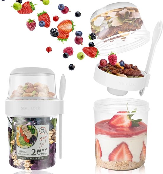 Yoghurtbeker 420ml Bedrukken | Snelle Levering & Laagste Prijs