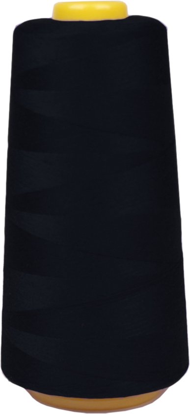 Lockgaren 100 polyester 2740 meter Kleur 211 Donkerblauw