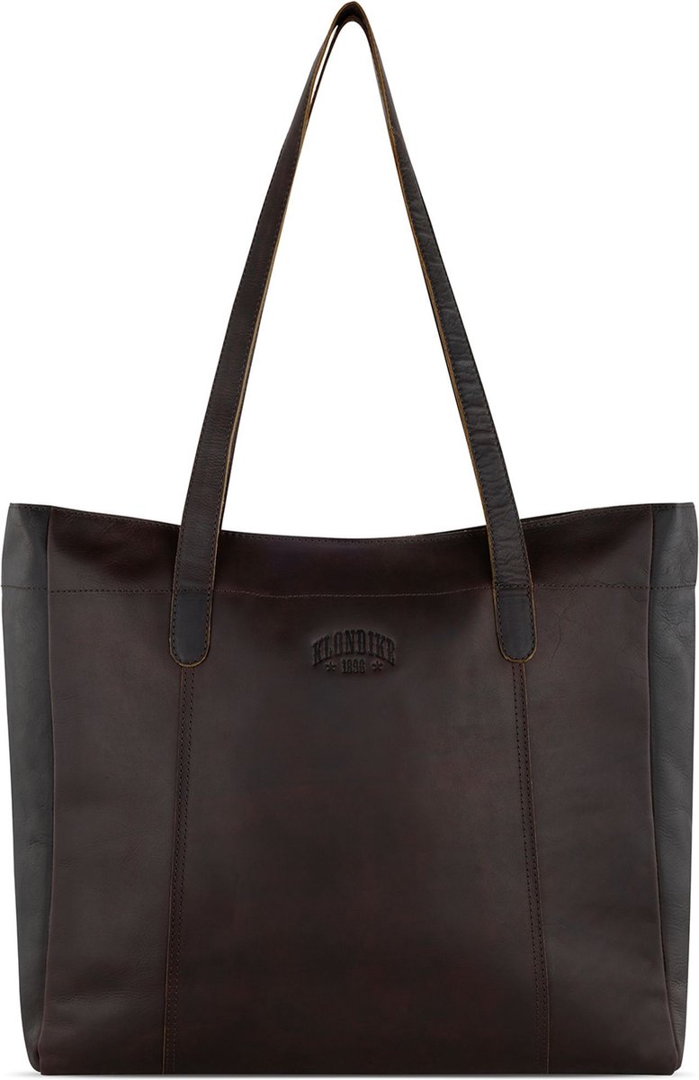 KLONDIKE 1896 Rush Rachel Shopper Darkbrown Donkerbruin