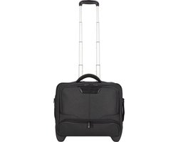 Dermata Business Laptop Trolley Canvas 3456CV Zwart