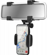Bigben Connected - Mobielhouder Systeem - Achteruitkijkspiegel - Verstelbaar - Zwart