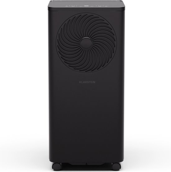 Klarstein draagbare airco 9000 BTU slimme 3-in-1 luchtontvochtiger ventilator 2,6 kW voor ruimtes tot 31 m² - ideaal voor een koele verfrissende atmosfeer inclusief montagekit