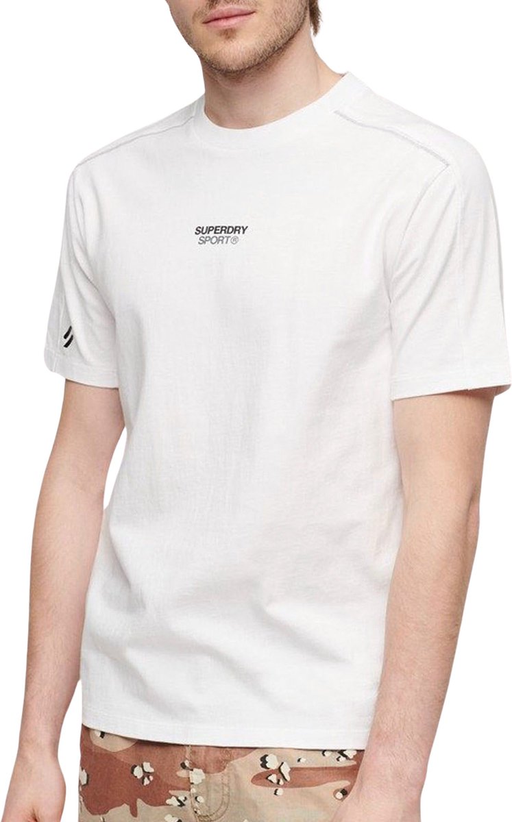 Superdry Sport Tech Logo Relaxed Shirt Heren Wit