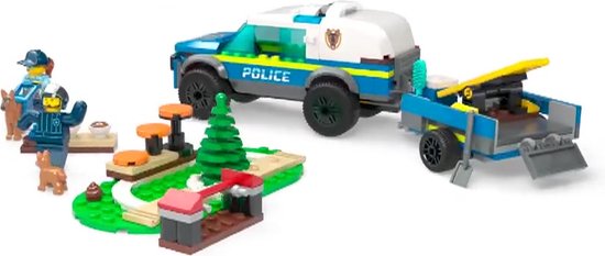 LEGO City Mobiele training voor politiehonden Set - 60369 | bol