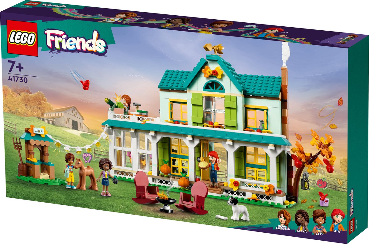 LEGO Friends Autumns huis, Poppenhuis Speelset met Minipoppetjes en Accessoires - 41730 — afbeelding 22