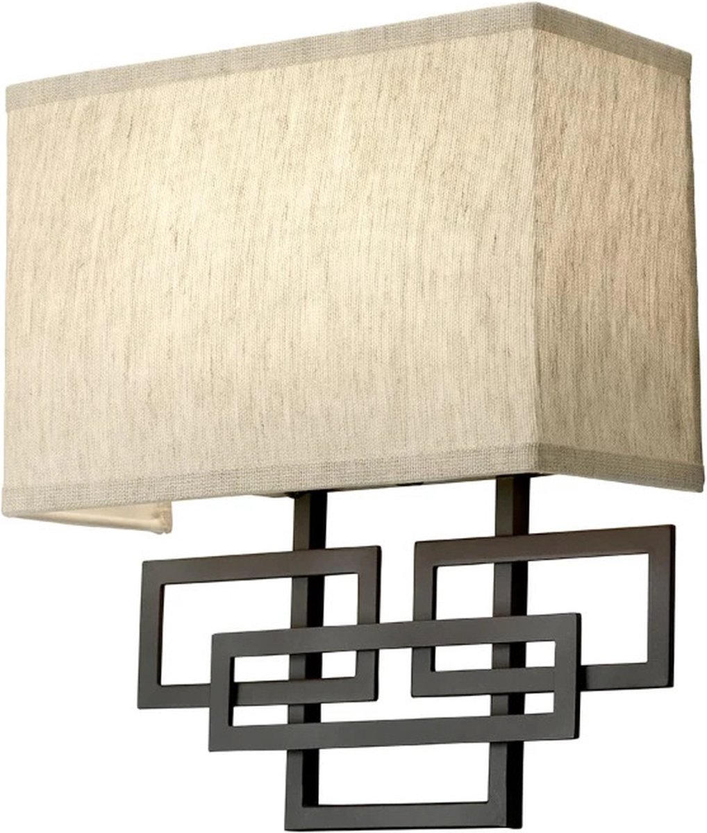 Hinkley LED Wandlamp Lanza | 2X E14 Max 40W | Oil Rubbed Bronze