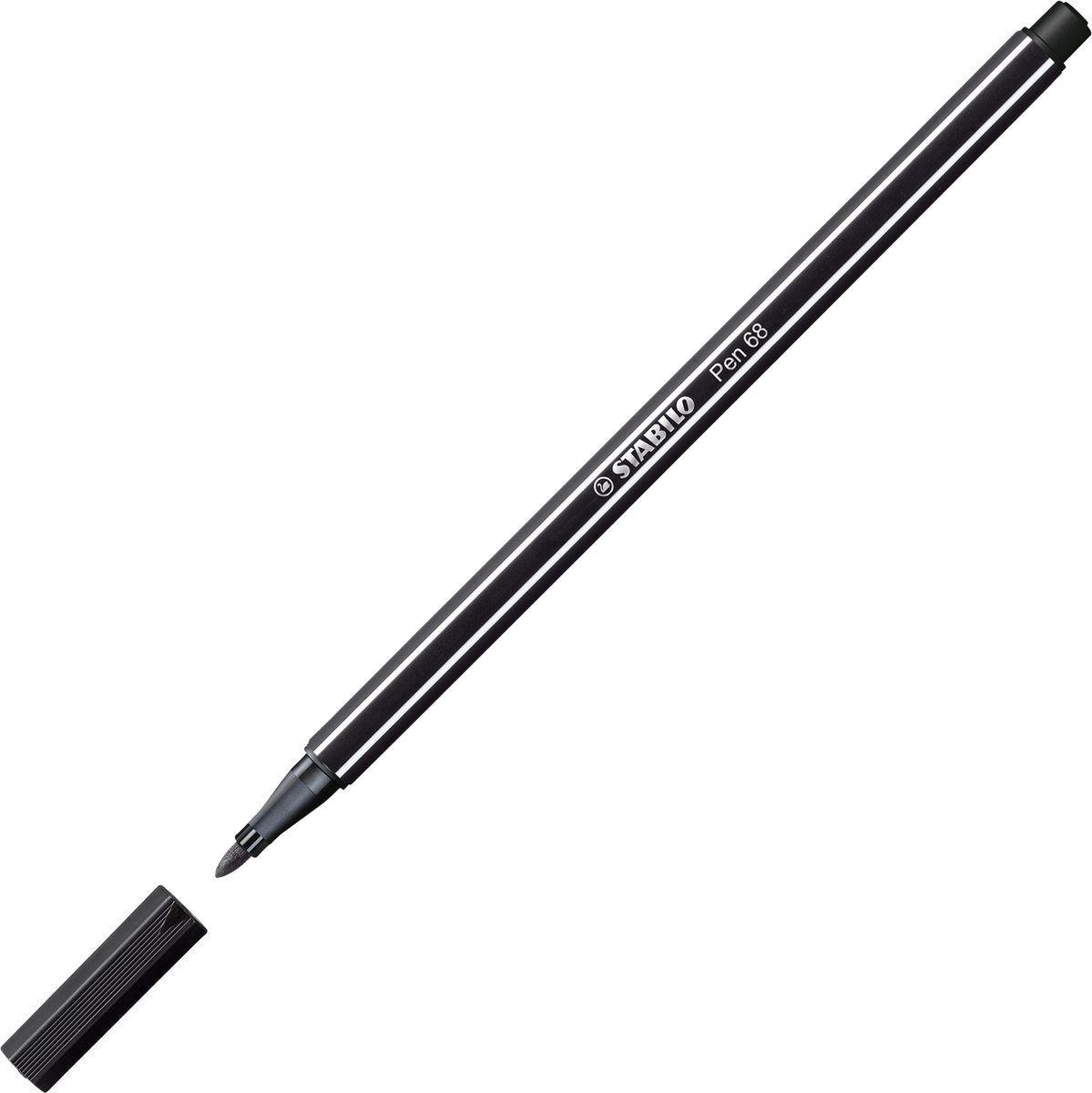 STABILO Pen 68 - Premium Viltstift - ARTY Set - Etui Met 24 Kleuren — afbeelding 5
