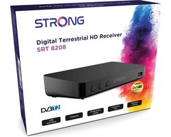Strong SRT 8208 Ethernet (RJ-45) Zwart