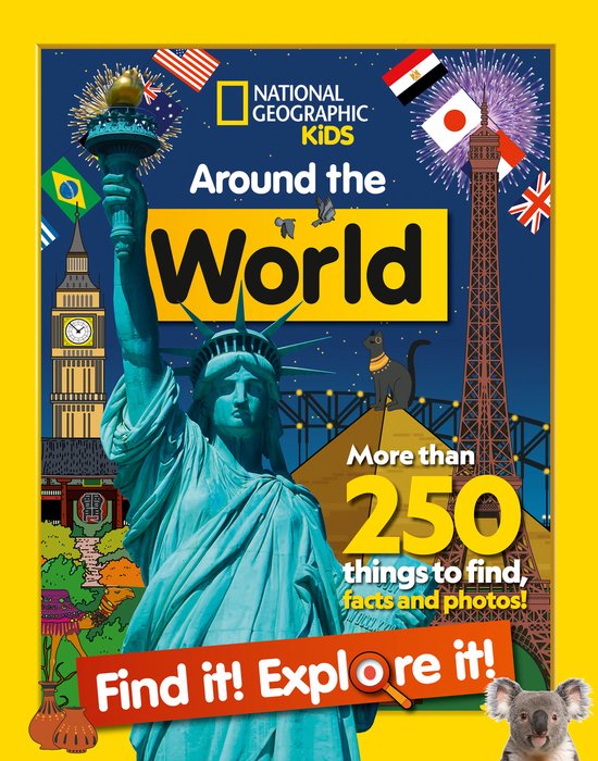 National Geographic Kids- Around the World Find it! Explore  ... - cover