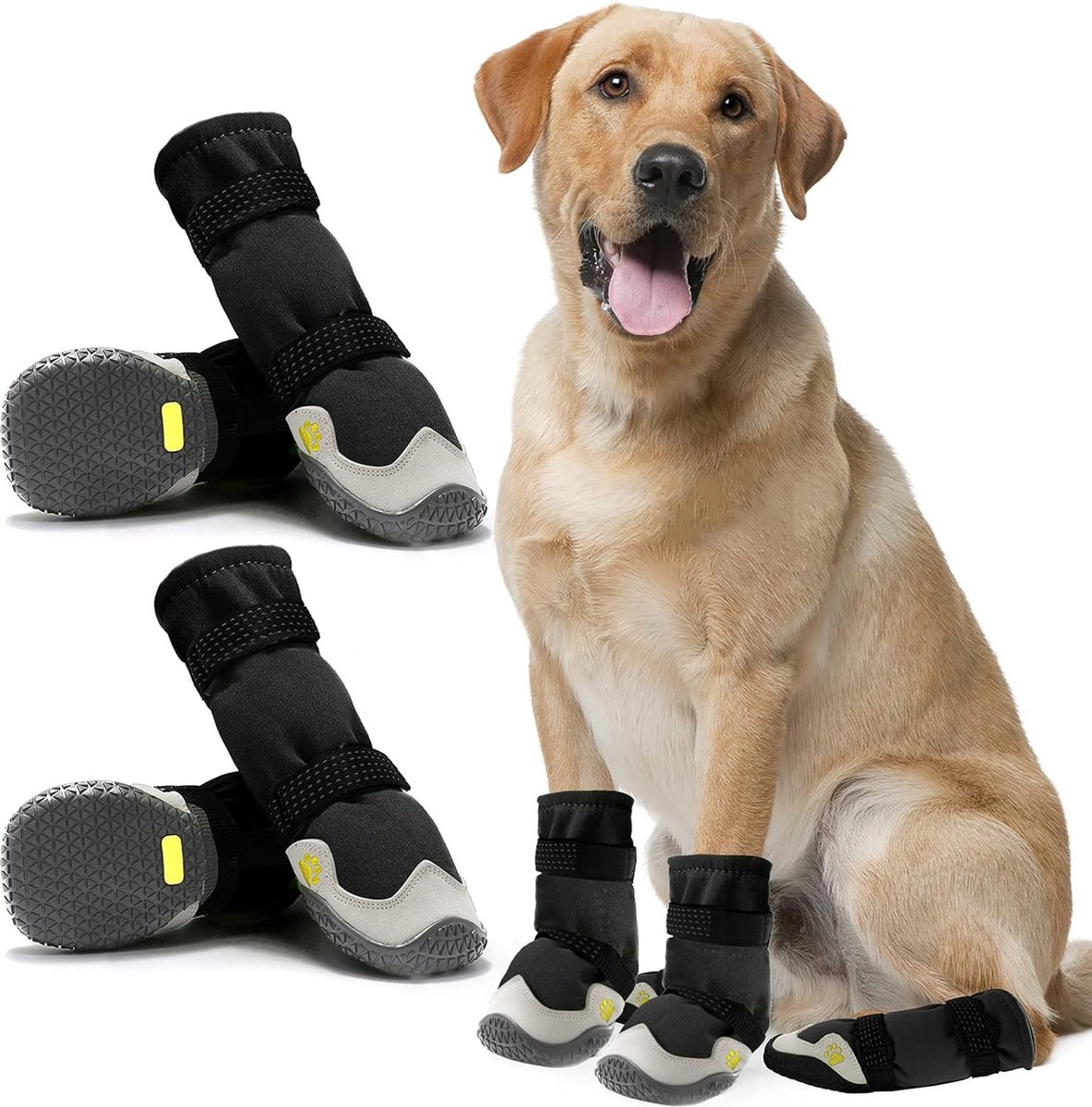 Lexium Hondenschoenen pootbeschermer - Hondenschoenen - Pootbescherming hond - Hondenschoentjes - Hondenlaarzen