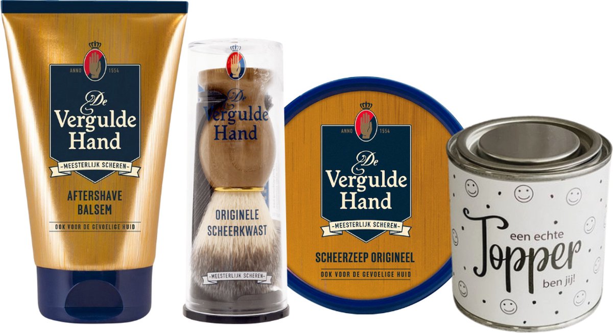 Goedkoopste Vergulde Hand Cadeauset Topper