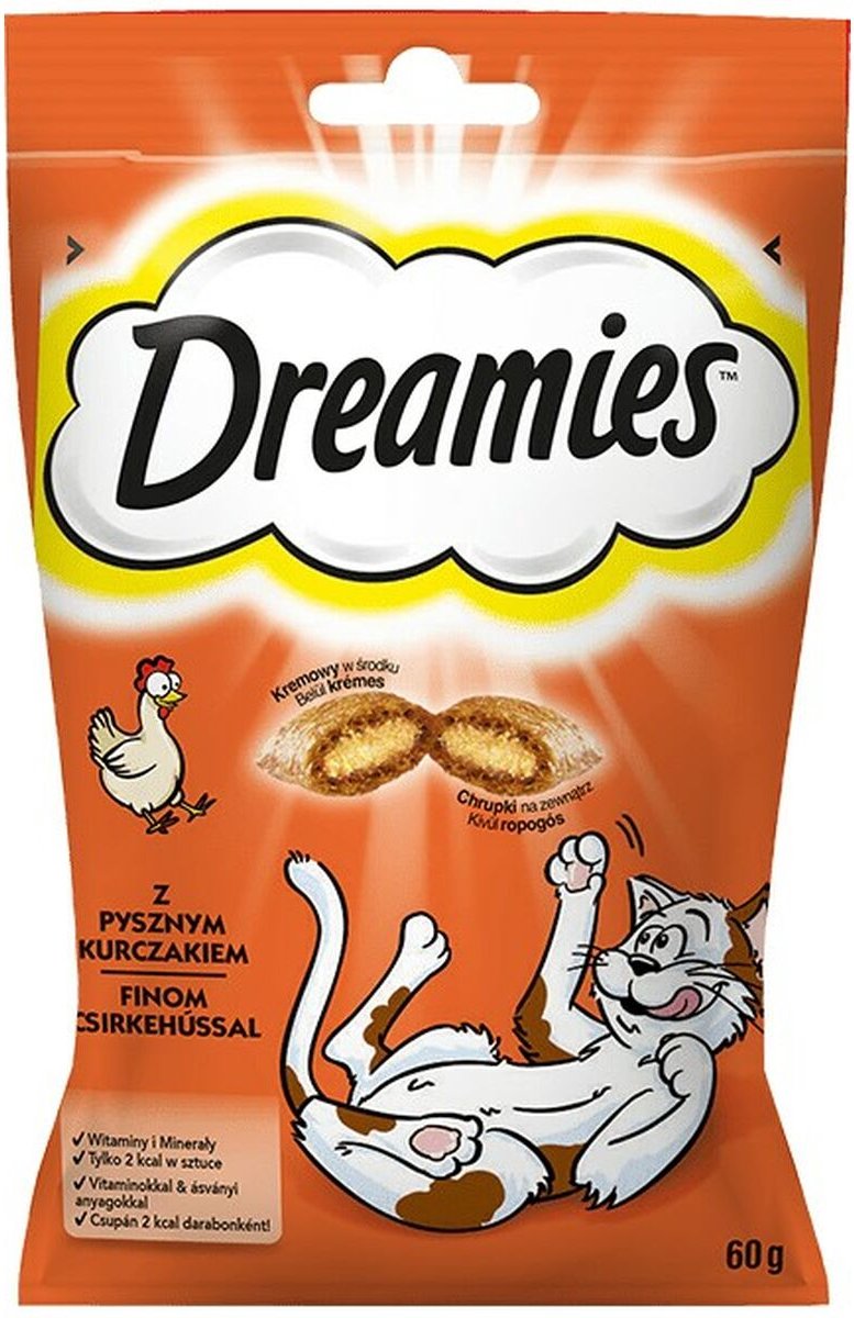 60g Catisfactions met Kip Kattensnacks