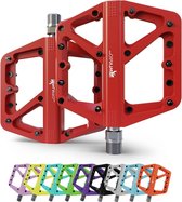 Pédales Plates VTT/Vélo Course – Aluminium/nylon – 9/16 Pouces – Étanches – Pour Shimano