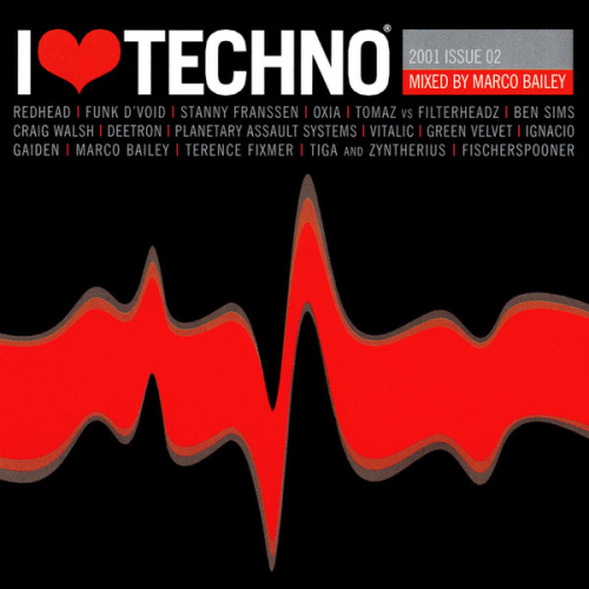 I Love Techno 2001/2, various artists | CD (album) | Muziek
