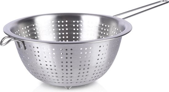 Foto: Vergiet edelstaal 24 cm zeef keuken