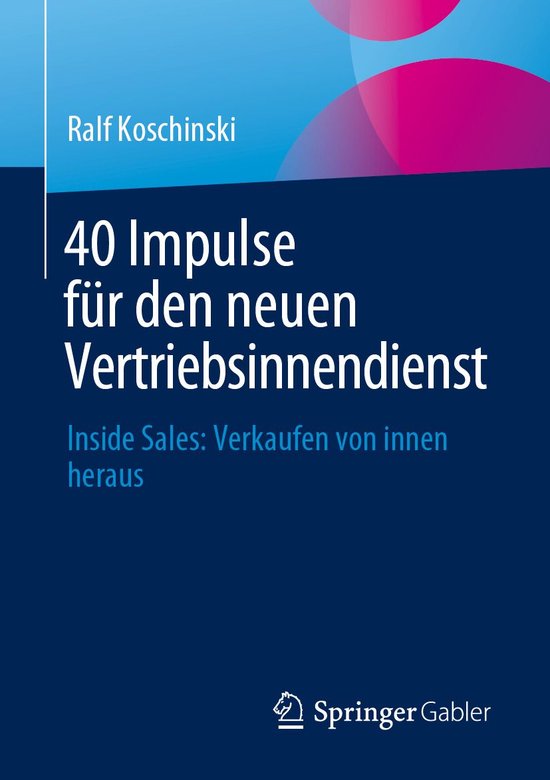 40 Impulse für den neuen Vertriebsinnendienst - cover