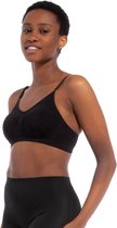 MAGIC Bodyfashion Comfort Bra with Spaghetti Straps Zwart Vrouwen - Maat L