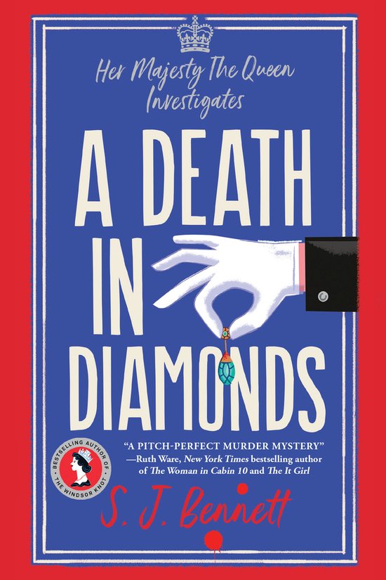 Her Majesty The Queen Investigates-A Death in Diamonds - cover